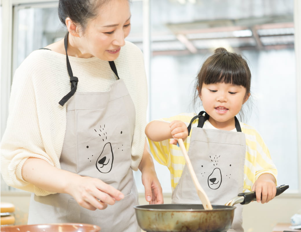 2歳からの親子クッキング